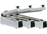 Folienschweißgerät ECO Sealer 300, für Folien mit Stärke bis 150 μ, Schweißnahtlänge 300 mm, Leistung 500 W, mit Abschneider, Metall, grau