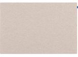 Akustik-Pinboard Board Up, Absorptionsklasse C, Stärke 24 mm, Textil & Recycling-PET, beige, B 1000 x H 750 mm