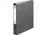 Ordner herlitz maX.file nature, DIN A4, Rückenschild geklebt, Hartpappe, Rückenbreite 50 mm, schwarz, 1 Stück