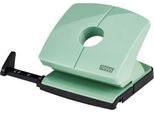 Locher NOVUS B 220, bis zu 20 Blatt, für A4/A5/A6/B5/B6/US/3x8/Folio, Anschlagschiene, Vollmetall & Kunststoff, mellow-mint