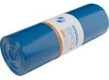 Deiss PREMIUM PLUS® Abfallsäcke, Recycling-LDPE, reißfest, B 700 x H 1100 mm, 120 liter, 82 µm, blau, 150 Stück