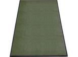 Schmutzfangmatte miltex Eazycare Style, eckig, antistatisch, UV-beständig, waschbar, High-Twist-Nylon & Niltrilgummi, 1200 x 2000 mm, chromoxidgrün
