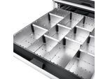Beschriftungsset, für Kleinteileboxen, 40 Beschriftungsclips, B 39 x H 13 mm, Kunststoff