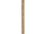 Garderobenpaneel, MDF melaminharzbeschichtet, 3 ausklappbare Haken, ca. B 150 x T 30 x H 1700 mm, Navarra-Eiche