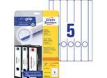 AVERY® Zweckform Ordner-Etiketten, ultragrip, 125 + 25 Stück