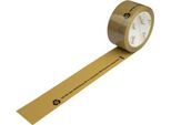 PET-Recycling-Klebeband Xenial, umweltfreundlich, B 50 mm x L 100 m, recycelte PET-Flaschen, braun