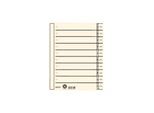 LEITZ® Trennblatt 1657, DIN A4, mit Linienaufdruck, 100 Stück