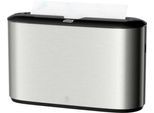 Tork® Multifold-Handtuch-Tischspender Xpress 460005, B 323 x T 116 x H 218 mm, Metall/Kunststoff, Edelstahl