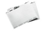 Beschriftungsbogen Label Refill, perforiert, bedruckbar, B 200 x H 40 mm, 60 Schilder
