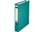 LEITZ® Ordner 1015, DIN A4, Rückenbreite 52 mm, türkis
