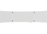 Klapptafel Legamaster UNITE PLUS, magnetisch, 5 Schreibflächen, B 2000/4000 x T 13,4 x H 1000 mm, emaillierter Keramikstahl, weiß