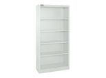 Schäfer Shop Select Stahlregal MS iCONOMY, 5 Ordnerhöhen, B 800 x T 400 x H 1935 mm, lichtgrau RAL 7035