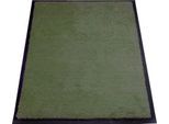 Schmutzfangmatte miltex Eazycare Style, eckig, antistatisch, UV-beständig, waschbar, High-Twist-Nylon & Niltrilgummi, 600 x 850 mm, chromoxidgrün