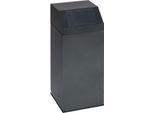 VAR Wertstoffsammler, Inhalt 76 Liter, antiksilber