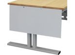 Rau Scherblende für höhenverstellbare Arbeitstische Adlatus 150, für ≤25mm Abstand, links/rechts montierbar, für 800 mm Tiefe