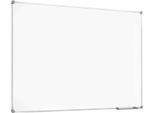 Whiteboard 2000 MAULpro, weiß kunststoffbeschichtet, Rahmen platingrau, 1500 x 1000 mm
