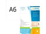Herma Premium-Adressetiketten Nr. 8689, 105 x 148 mm, selbstklebend, permanenthaftend, bedruckbar, Papier, weiß, 800 Stück auf 800 Blatt