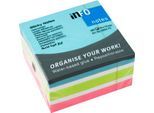 Haftnotizwürfel, L 75 x B 75 mm, 400 Blatt, Farbmix: Brilliantblau