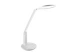 LED-Tischleuchte Alco, Leistung 15 W, 850 lm, 4000 K, stufenlos dimmbar, neigbarer Leuchtenarm, um 90° schwenkbarer Leuchtenkopf, weiß