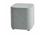 Nowy Styl Sitzhocker TAPA Square O Type, Schurwolle, B 450 x T 450 x H 470 mm, grau