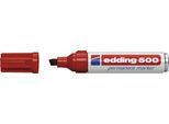 edding 500, m. Keilspitze 2-7 mm, rot, 1 Stück