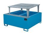 Auffangwanne AWA 1000-1, blau RAL 5012
