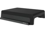 Fellowes Breyta™ Monitorständer, 3-stufig höhenverstellbar, B 354 x T 304 x H 82-151 mm, 100% Recycling-Kunststoff, schwarz