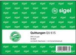 sigel® Quittungen mit MWSt.-Nachweis QU615, DIN A6 quer, 50 Blatt