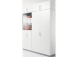Schäfer Shop Genius Seitenverblendung TETRIS SOLID, für Metall-Korpus, H 2073 mm, für 5 OH-Schränke, 19 mm stark,