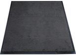 Schmutzfangmatte miltex Eazycare Style, eckig, antistatisch, UV-beständig, waschbar, High-Twist-Nylon & Niltrilgummi, 750 x 850 mm, schwarzgrau