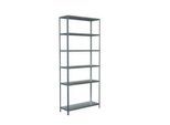 Steckregal, H 2300 x B 1000 x T 350 mm, verzinkt