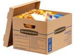 Umzugsbox SmoothMove, 2-lagige Wellenpappe, abnehmbarer Deckel, Beschriftungsfeld, H 260 x B 325 x T 375 mm, 32 L, 10 Stück