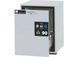 Sicherheitsunterbauschrank Typ 90 asecos UB-S-90, Schublade, Front Lichtgrau, B 593 x T 600 x H 800 mm