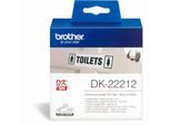 Brother Endlos-Etikett DK-22212, 62mm x 15,24m, Film weiß
