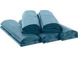 Müllsäcke Deiss Premium, für 240 l, durchstoß- & reißfest, Recycling-LDPE, 100 Stück, blau