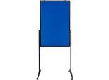 Legamaster Multiboard Premium Plus, Pinnboard und Whiteboard, B 760 x H 1200 mm, blau