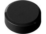 Rundmagnete MAUL, Kunststoff & Metall, Feinstruktur, Haftkraft 600 g, ø 29 x 11 mm, schwarz, 20 Stück