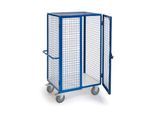 ESD-Gitter-Schrankwagen mit Zylinderschloss, 1215 x 800 mm