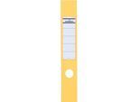 Durable Ordnerrückenschilder Ordofix, Rückenbreite 60 mm, selbstklebend, 10 Stück, gelb