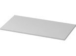 Abdeckplatte TOPAS LINE, für Regale und Schränke, B 805 mm, lichtgrau