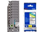 Brother Sparset 24 mm Schriftbandkassetten TZe-251, 6 + 1 GRATIS
