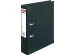 herlitz Ordner maX.file protect plus, DIN A4, Rückenbreite 80 mm, schwarz