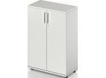 Schäfer Shop Pure Flügeltürenschrank Proplana, 3 Ordnerhöhen, Breite 800 mm, abschließbar, lichtgrau