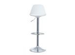 Barhocker Paperflow Bobba, PP-Sitz mit Sitzkissen, höhenverst., 360° drehbar, H 590-710 mm, weiß, 2er-Set