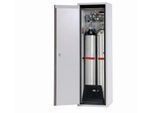 Druckgasflaschenschrank G-ULTIMATE-90 Standard, Flügeltür Anschlag links, 2x 50 l Flaschen, B 598 x T 615 x H 2050 mm