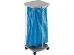 Abfallsystem Hailo ProfiLine MSS XXXL, 1-fach, Volumen 120 l, mit Rollen