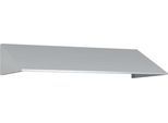 Schrägdachaufsatz für C+P Schließfachschrank Resisto, Neigung von 26°, B 1148 x T 540 x H 230 mm, Stahl, lichtgrau RAL 7035