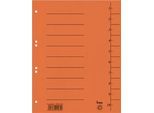 Trennblätter, A4, 100 Stück, orange