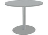 Schäfer Shop Select Tisch mit Tellerfuß, ø 1000 x H 717 mm, lichtgrau