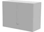 Schäfer Shop Genius Aufsatzschrank TETRIS WALL, 2 Ordnerhöhen, Türanschlag rechts, B 1000 x T 440 x H 740 mm,